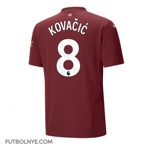 Camiseta Manchester City Mateo Kovacic #8 Tercera Equipación 2024-25 manga corta